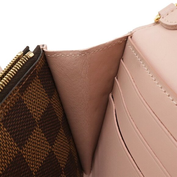 LOUIS VUITTON Pink Damier Shoulder Bag - Picture 8 of 10